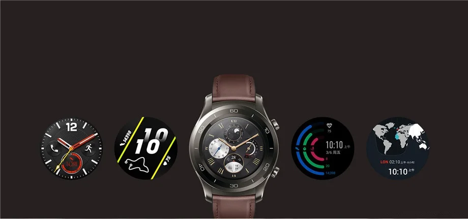 Зарядное устройство для часов HUAWEI Watch 2 Pro Smart Watch Поддержка LTE 4G Телефонный Звонок трекер-сна для сердечного ритма eSIM для iOS и Android IP68 Водонепроницаемый NFC gps