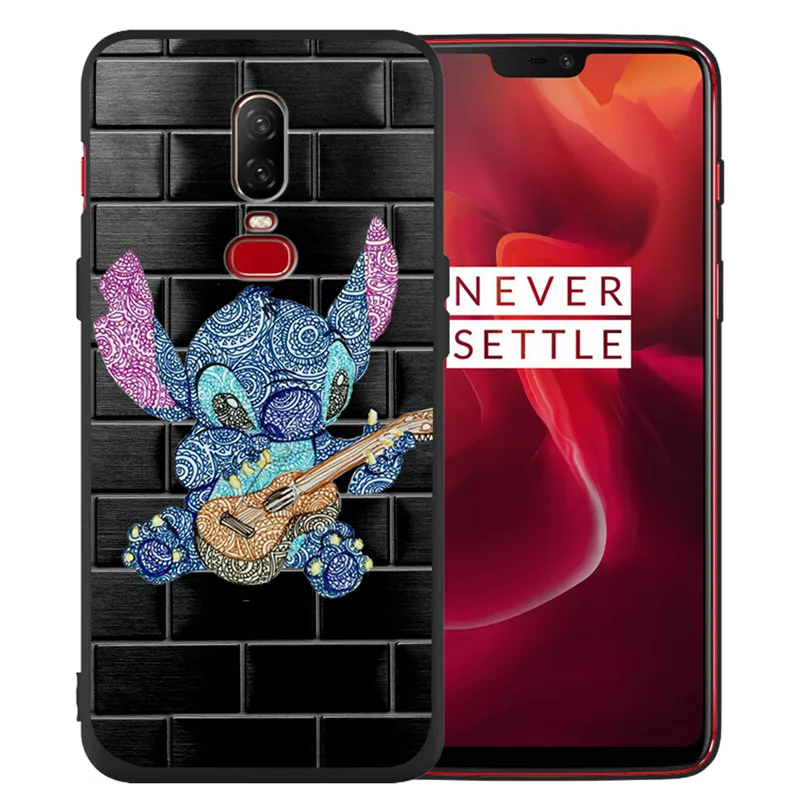 Мультяшный милый Ститч для One plus, 5, 5, 7, Pro, Oneplus, 6, 6 T, чехол для телефона, Funda, Coque Etui, Дональд Дак, силиконовый мягкий ТПУ чехол - Цвет: H1459