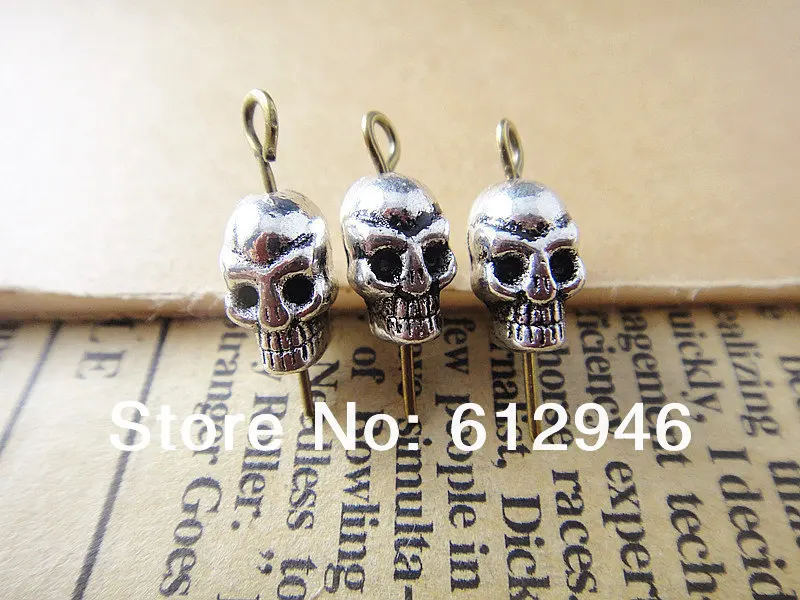30//50//100Pcs Tibetan Silver Oval Charm Spacer Beads Jewelry Findings