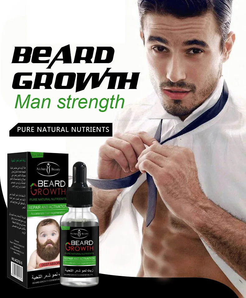 Натуральный Органическая борода масло борода воск бальзам для выпадения волос продукты Leave-In кондиционер для ухоженного рост бороды