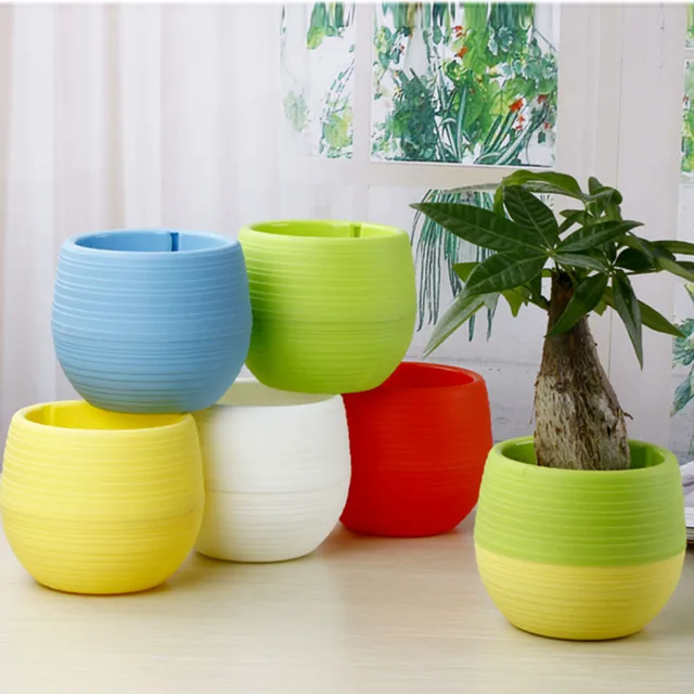 Gardening Mini Plastic Flower Pots Vase Square Bonsai Planter Gardening Mini Plastic Flower Pots Vase Square Bonsai Planter Nursery Planters