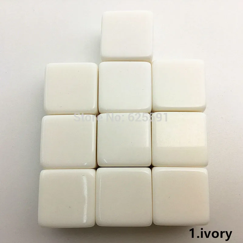 10pcs New 16mm resin blank dice for custom engraving or printing logo family educational poker chips|acrylic painting on canvas|acrylic supportdice