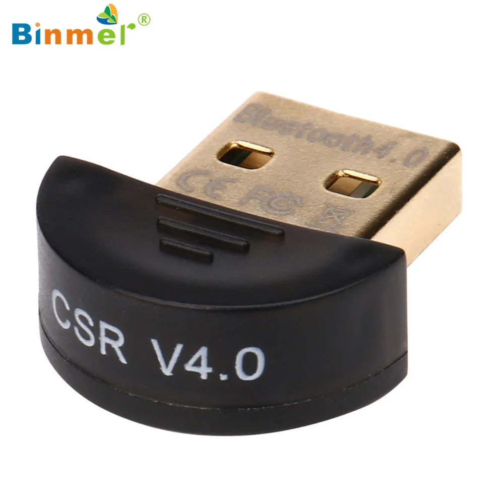 Binmer Бесплатная доставка Bluetooth спецификация мини беспроводной USB 4 0 адаптер ключ