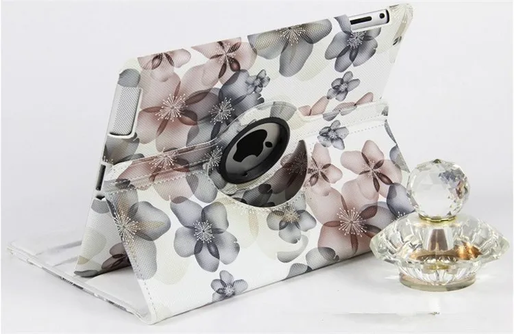 5 шт. модное поступление милый Стенд Флип цветок серии пасторальный стиль печатных кожаный чехол для iPad mini2/3 мини