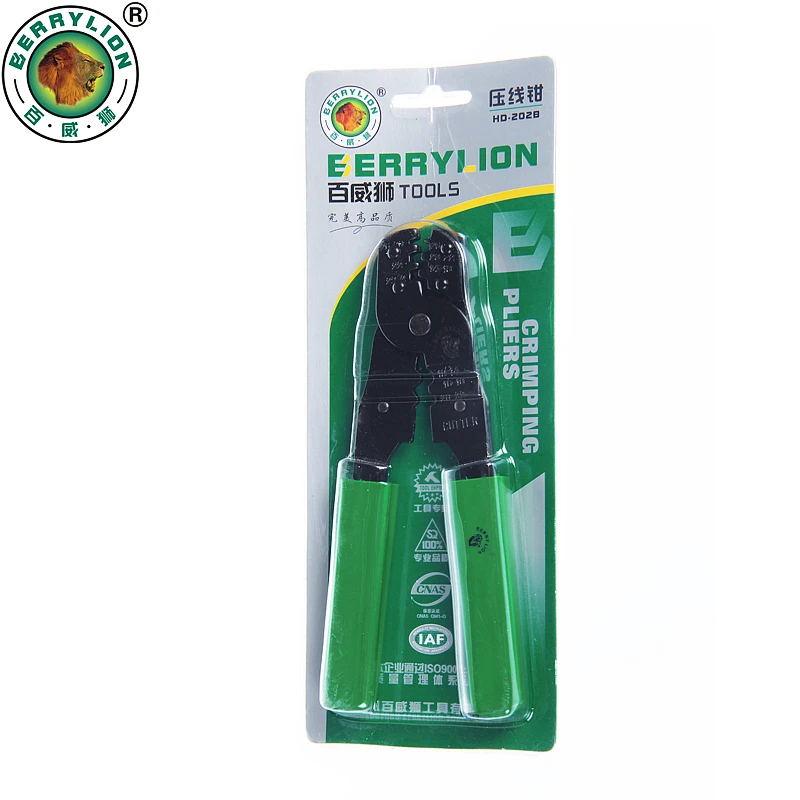 Обжимные Щипцы BERRYLION 8 ''/200 мм 0 1 мм2|tool list|tools standtool led |