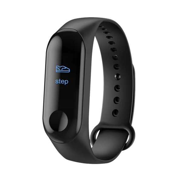 COBRAFLY M3X Смарт-часы для мужчин и женщин android IOS водонепроницаемый монитор сердечного ритма фитнес-трекер Смарт-браслет smartband - Цвет: black