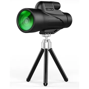 

Monocular 12x50 Zoom Vision Hunting Telescope Professional HD Monocular telescopic mirror Opera Turizm Spyglass / phone holder