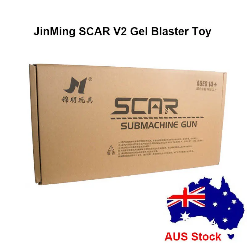 

Zhenduo Toy Jinming Scar jinming 8 Gearbox Gel Ball Blaster Gun For Children Outdoor Hobby