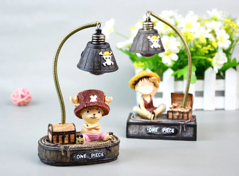 Creative Cartoon Night Light Japanese Anime Small Night Lights For Kids Children Birthday Christmas Gift Resin Ornaments Crafts (2)
