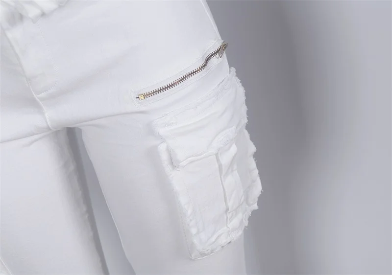 Широкие карманные джинсы для отдыха эластичные длинные женские джинсовые брюки пояс Уличная Повседневная Джинсы