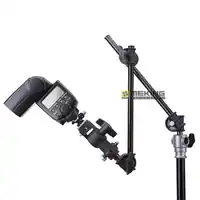 Selens フォトスタジオ M11-098 2 セクション調節可能な多関節アームスライド延長システム撮影スタンドハンドルグリップ