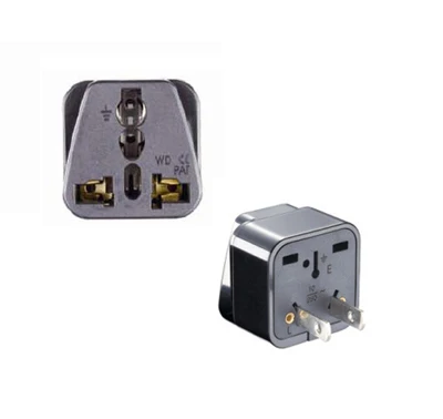 

US 2-Flat pin Type A Universal Multiple AC Travel Power Plug Adapter Converter Japan Taiwan the Thailand EU TO USA PULG