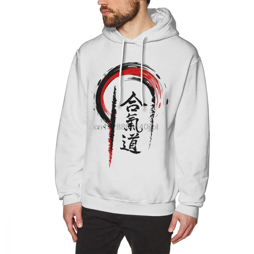 

Aikido Sweatshirt Men Quality Camiseta Crewneck
