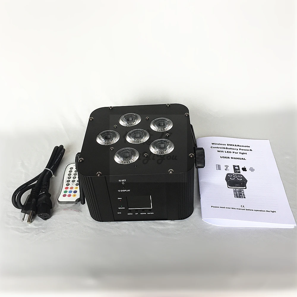 6pcs Battery Flat PAR 14