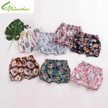 Летние шорты для малышей; шорты для мальчиков и девочек с цветочным рисунком; пляжные шорты детские штаны; шорты для детей; брендовая одежда для новорожденных