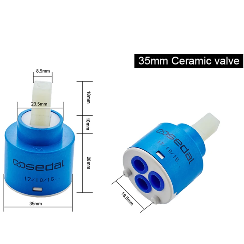 ROVATE кран керамический картридж клапан 35/40 мм картридж керамический смеситель картридж для кран SEDAL Керамический клапан