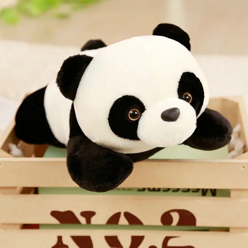 1pc 30cm/35cm/50cm/60cm Plush Panda Pillow Toys Cute Stuffed Animals