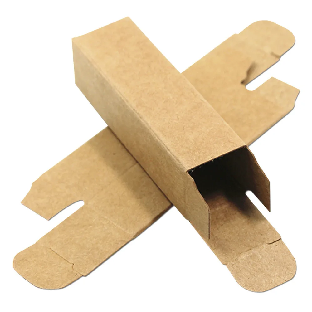 100 шт. картонные коробки для упаковки помады|Подарочные сумки и упаковка| |