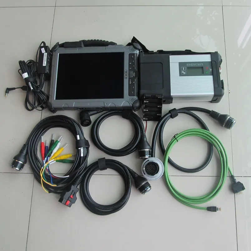  Mb stern-diagnose-system sd c5 + neueste software ssd 201912 mit laptop tablet xplore ix104 i7 4g f