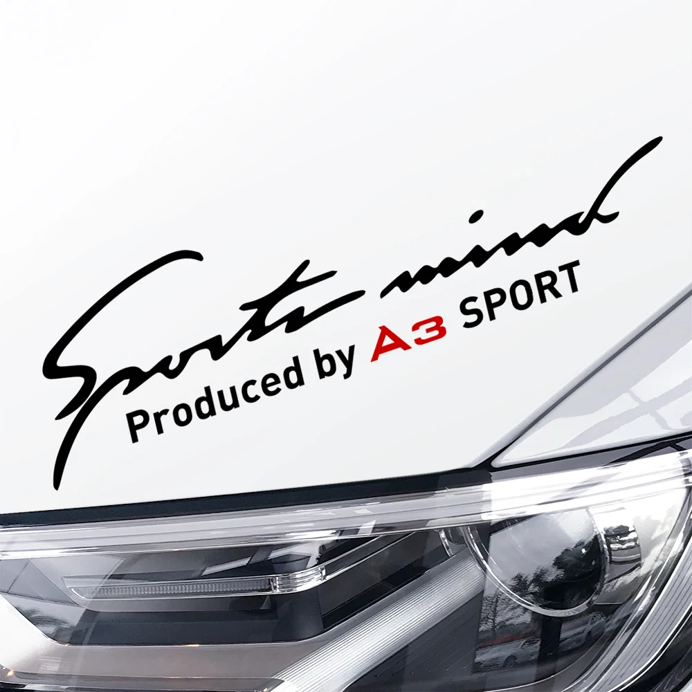

Auto Lamp Eyebrow Decal Vinyl Sport Headlight Auto Racing Decor Stickers For Audi A3 8P 8V 8L Sportback Car Accessories Styling