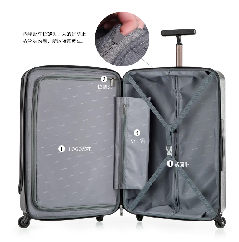 Модные высококачественные дорожные сумки на колесах, сумка для компьютера, винтажный чемодан на колесиках 21 25 дюймов, мужские сумки на колесах
