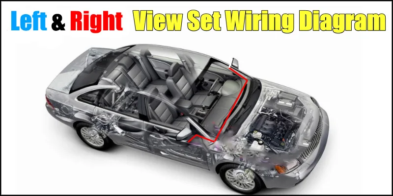 Left & Right All Car Camera Cigarette Power Variable Channel Blind Spots Invisible Areas Copilot Camera Monitor Parking System (2)