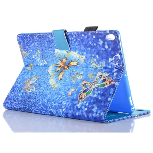 Мода милый мультфильм Кожаный чехол для Apple iPad Pro 10.5 a1701 Smart Case чехол принципиально Авто держатели для планшета защитный В виде ракушки