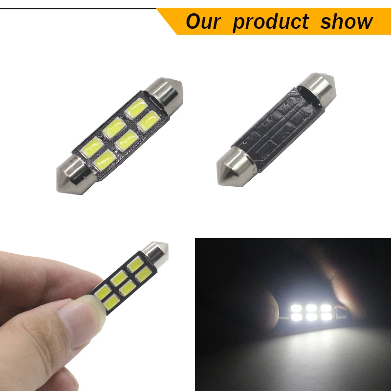 Cawanerl автомобильный 5630 SMD светодиодный светильник в комплекте белый