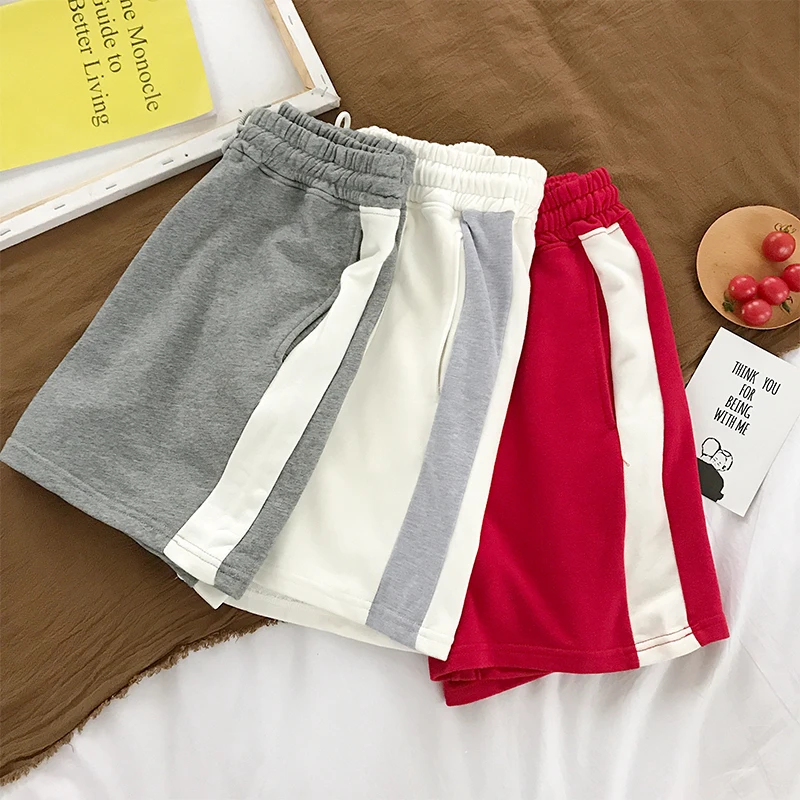 Весна и лето высококачественный японский удобный Harajuku Tide мужской Красивый сплошной цвет солнце Досуг Кружева шорты