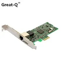 Great-Q BCM5751 PCI Express гигабитный бездисковый сетевой интерфейс NIC карта 10/100/1000M RJ45 lan Карта Поддержка ESXI5.5