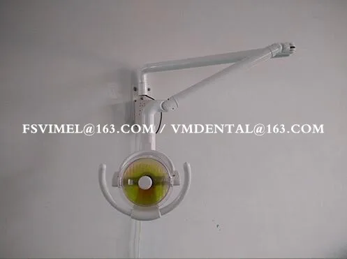 50W настенный светильник для хирургического медицинского осмотра, бестеневая лампа, вращение на 360