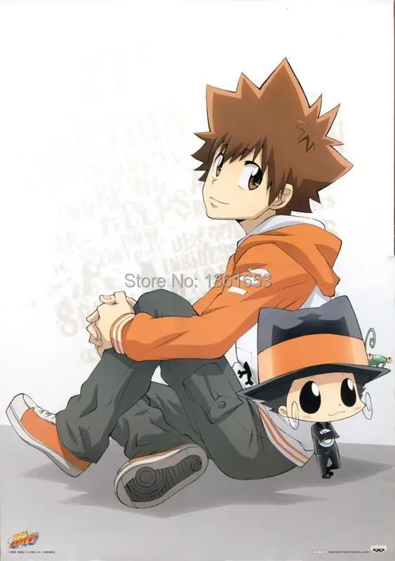 Аниме katekyo хитман реборн Косплей костюмы Sawada Tsunayoshi костюм Толстовка Хэллоуин |