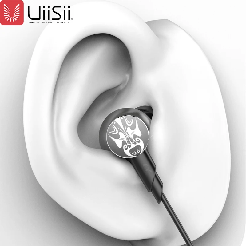 UiiSii HI-805 Headphones Noise Reduction 3.5mm Earplug HiFi Music Sports Headphones with Microphone for IOS and Android Games UiiSii HI-805 Headphones Noise Reduction 3.5mm Earplug HiFi Music Sports Headphones with Microphone for IOS and Android Games