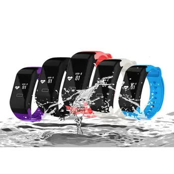 

HL Smart Watch Heart Rate Monitor Pedometer Fitness Wristband Bracelet For IOS Android AUG 25 E22 #4
