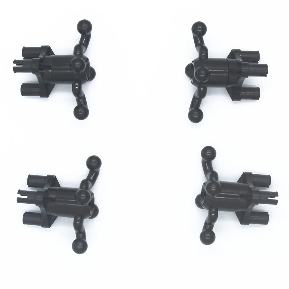 ETFOM Technic Parts 4pcsLT колеса подшипника W. 3 защелки GEARBLOK совместимы с лего для детей
