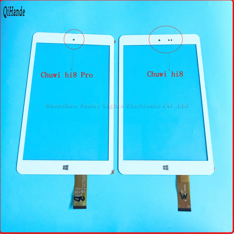 Сенсорный экран для планшета Chuwi hi8 Pro / 8 дюймов дигитайзер со стеклянным датчиком