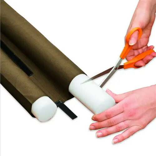 New Hot 2019 Guard Stopper Pop Twin Door Decor Protector Doorstop Draft Dodger Energy Saving Home