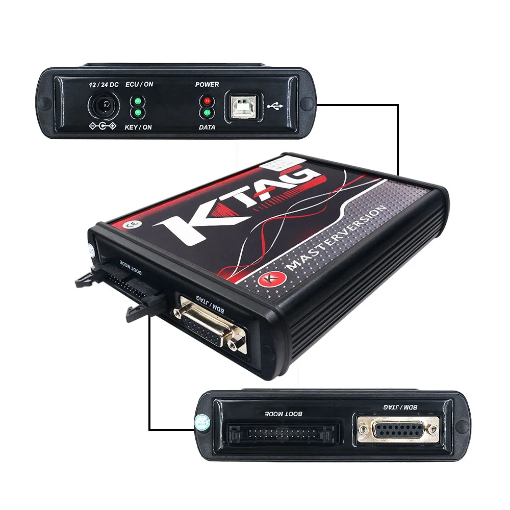 KTAG V7.020 главный K-TAG 7,020 KESS V2 5,017 красный PCB евро ECU чип тюнинговый инструмент K тег полный адаптеры OBD2 ECU программист GPT