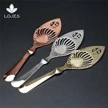 Нержавеющая сталь ложки для абсента проволока смешанный ситечко шейкер питьевой дуршлаг фильтр бар полынь ложка бар аксессуары