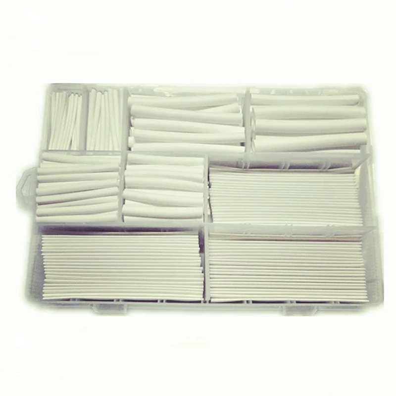 White Heat Shrinkable Tube Insulating Sleeve Portable Household DIY