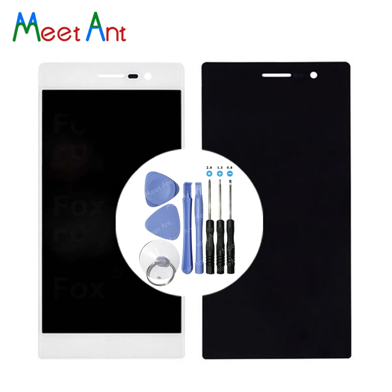 

High Quality 5.0'' For Huawei Ascend P7 LCD Display Screen With Touch Screen Digitizer Assembly + Tool