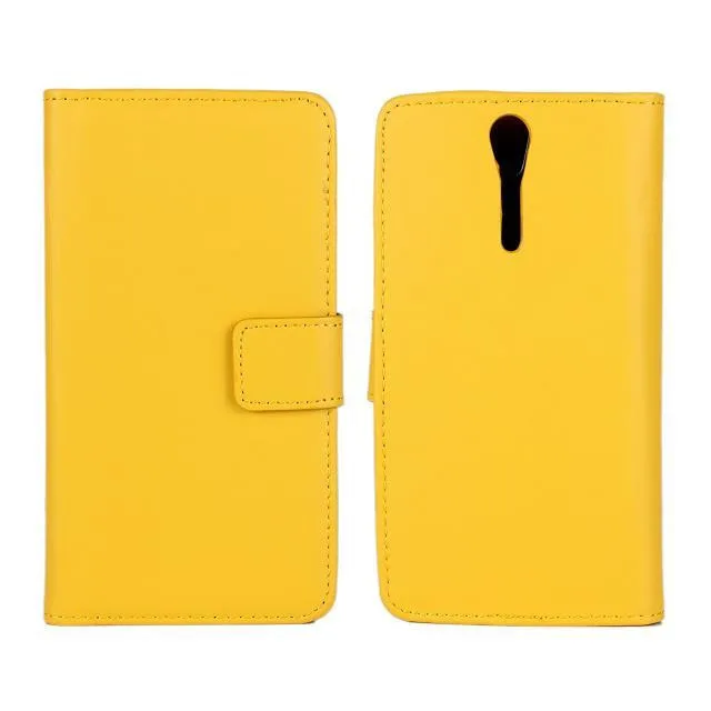 Sony Xperia S Lt26i Genuine Wallet Case 02