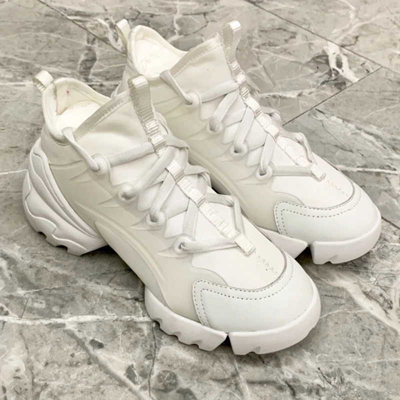 

Breathable Fashion Women Sneakers Shoes White Platform Sneakers Women 2019 Spring Summer Womens Brand Shoes
