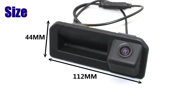 Liislee For Audi A5  (F5 ) 2017 2018 Trunk Handle OEM  HD CCD Night Vision  Car Rear Camera  Reverse Back Up Camera  SIZE