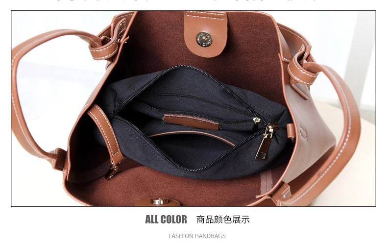 Brand Hot Sale Fashion Ladies Hobos Classic Women Handbag 100% Genuine Leather Large Capacity Shoulder Bag Casual Simple (2)
