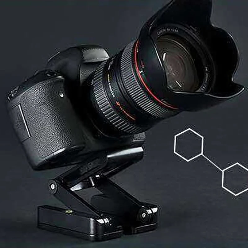 Гибкий штатив для камеры Z Pan& Tilt алюминиевый пластиковый складной штатив Z с кронштейном и головкой для студийной фотосъемки для Gopro DSRL