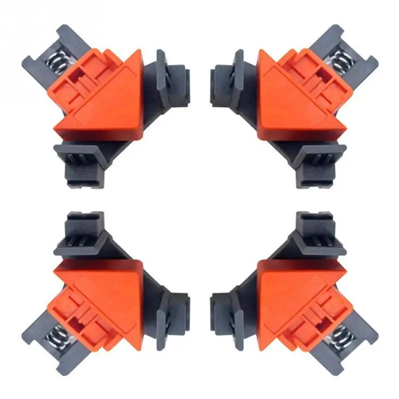 

4pc/set 90 Degree Right Angle Clamp Picture Frame Corner Clamp Woodworking Hand Tool