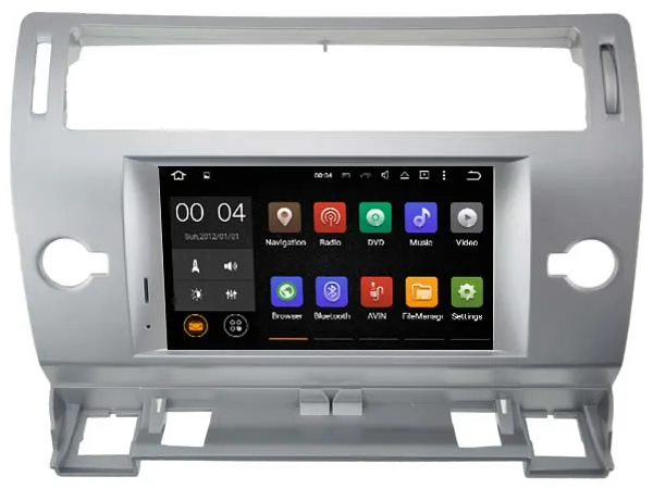 

Android 8.1.0 2GB 1024*600 hd car DVD player for Citroen C4 gps navigation radio audio stereo headunits multimedia tape recorder