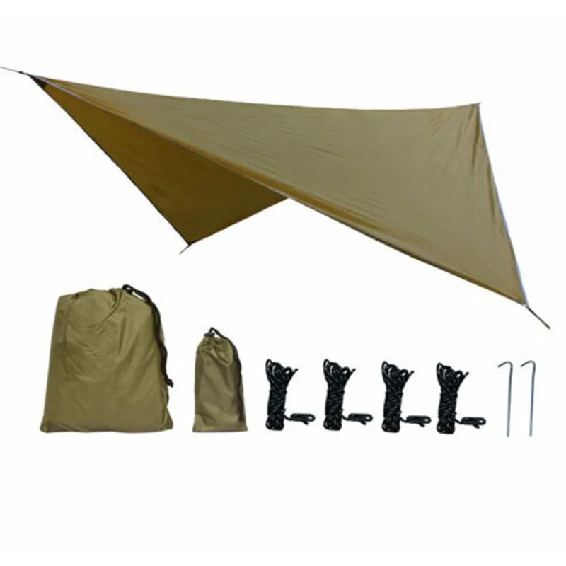 

Large Waterproof Convenient Camping Tent Tarp Shelter Hammock Canopy Fly Cover