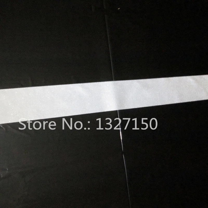 

50mm 2" Width Safety Polyester Reflective Fabric Sew On Tape for Clothes Bag Pants shoes Outdoor Product